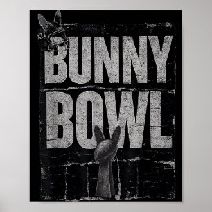 Bunny Bowl Funny Halftime Show 2026 Poster