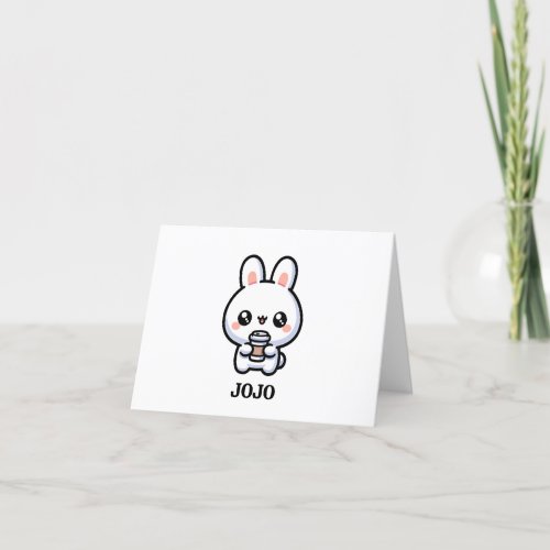 Bunny Brew Thank You Card