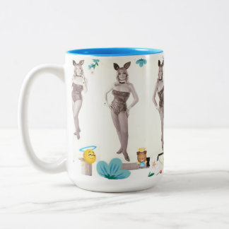 Bunny Bubbles Coffee Mug