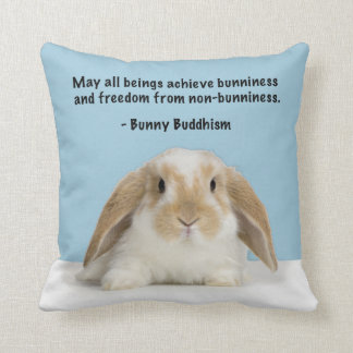 Bunny Buddhism Lop Bunny Pillow