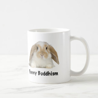 Bunny Buddhism Tagline Mug