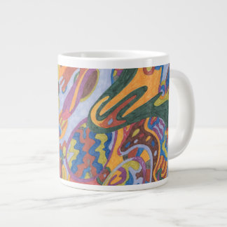Bunny Bunny Hop Hop Giant Coffee Mug
