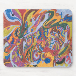Bunny Bunny Hop Hop Mouse Pad
