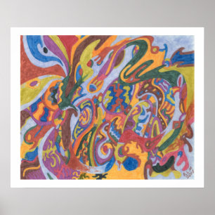 Bunny Bunny Hop Hop Poster