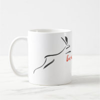 Bunny Bunny Original painting Rabbit Mug