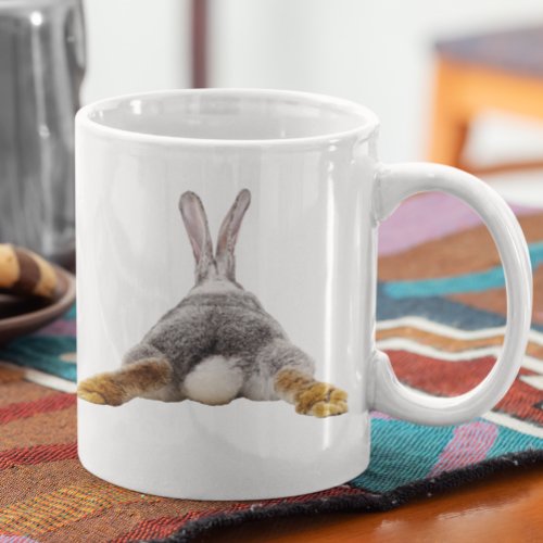 Bunny Butt Tail Cute Rabbit Mug