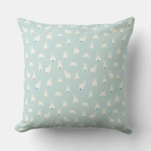 Bunny Butts Throw Pillow