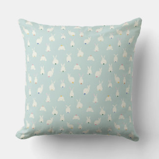 Bunny Butts Throw Pillow