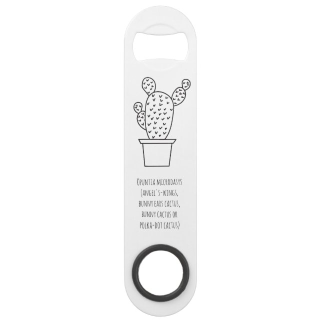 Bunny Cactus Bar Key (Front)