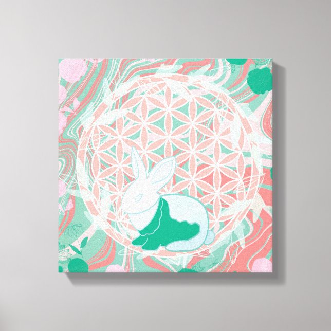 Bunny Canvas Print (Front)