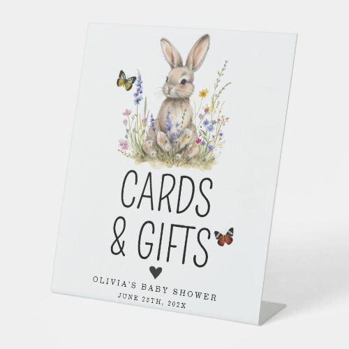 Bunny Cards and Gifts Table top Sign