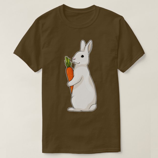 Bunny Carrot  T-Shirt (Design Front)
