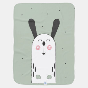 Bunny Cartoon Kids Baby Blanket