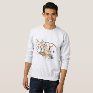 Bunny Celebrates Easter Day Sweatshirt