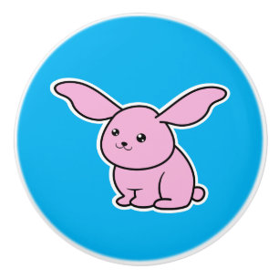 Bunny Ceramic Knob