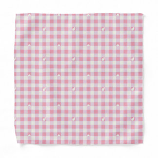 Bunny Check Bandana