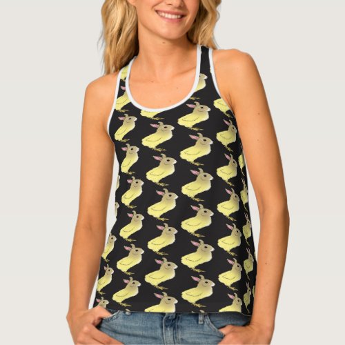 Bunny Chick All_Over Print Racerback Tank Top