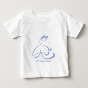 Bunny Chinese New year 2011 - Year of the Rabbit Baby T-Shirt