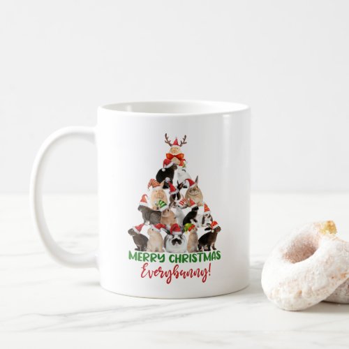 Bunny Christmas Wishes Coffee Mug