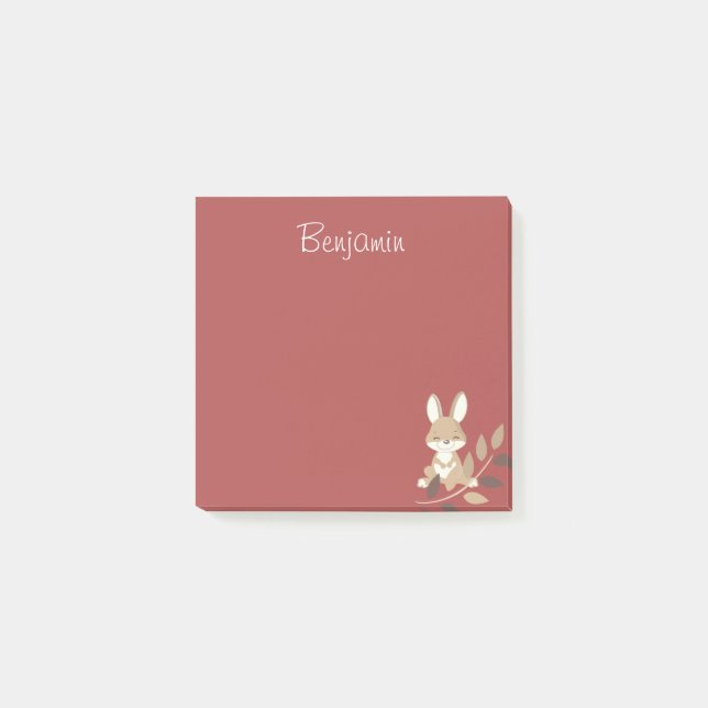 Bunny Delight Post-it Notes (Front)