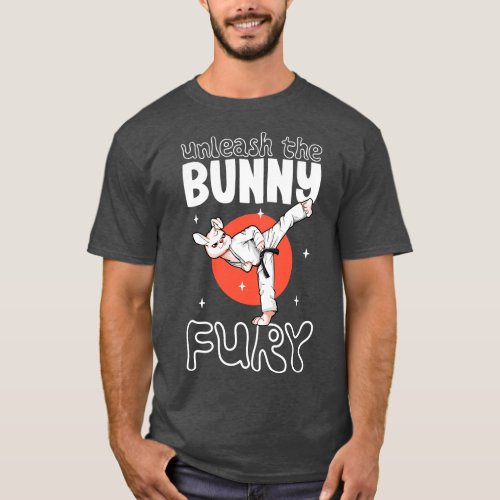 Bunny doing Hapkido T_Shirt