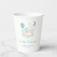 Bunny Dreams Blue Baby Shower