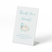 Bunny Dreams blue baby shower