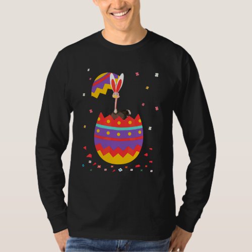 Bunny Ears Eggs Costume Cute Easter Day Graphic Os T_Shirt