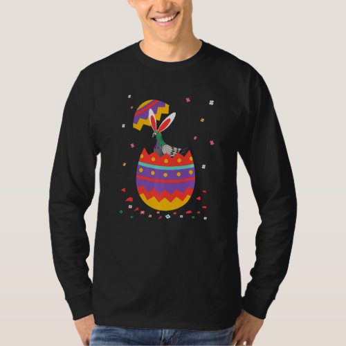 Bunny Ears Eggs Costume Cute Easter Day Graphic Pi T_Shirt