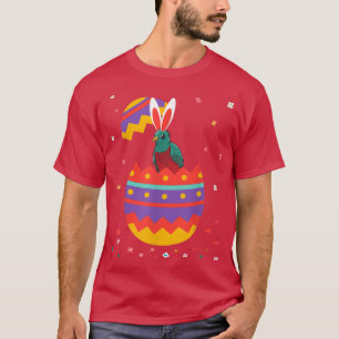 Bunny Ears Eggs Costume Cute Easter Day Graphic Qu T-Shirt