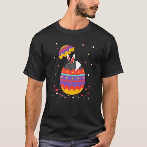 Bunny Ears Eggs Costume Cute Easter Day Graphic Ta T_Shirt