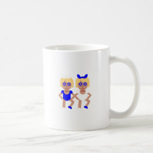 bunny ears hanukkah coffee mug
