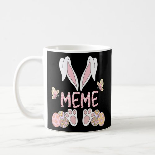 Bunny Ears Meme Easter Day Meme Bunny Family Match Coffee Mug