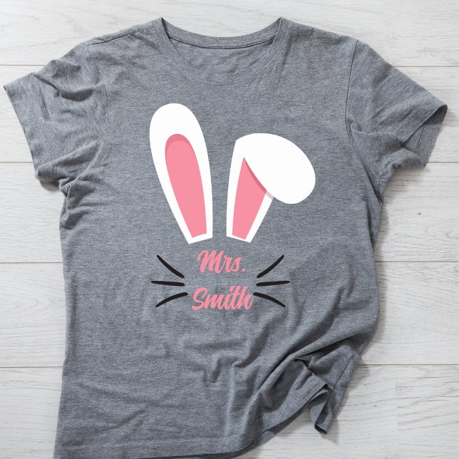 Bunny Ears Personalized Tee (Creator Uploaded)