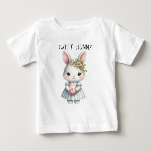 Bunny Easter Baby T_Shirt