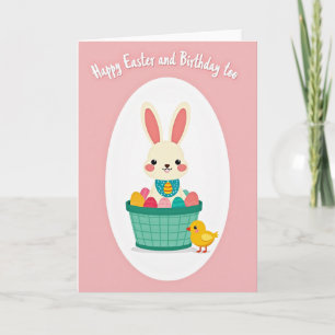 Bunny Easter Birthday Fun Card