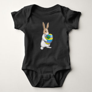 Bunny Easter Easter egg Pacifier Baby Bodysuit
