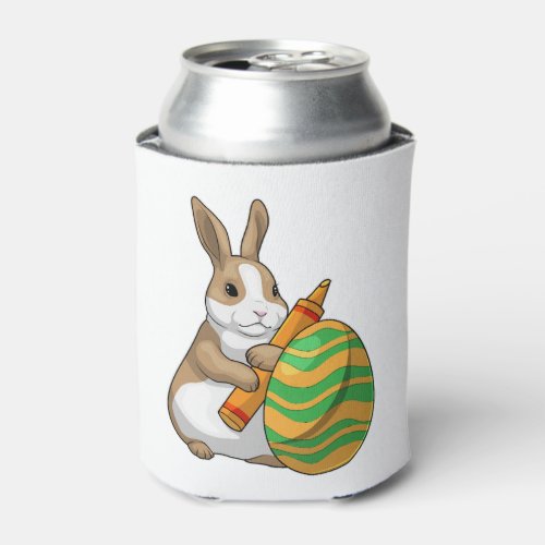 Bunny Easter Easter egg Painting Can Cooler
