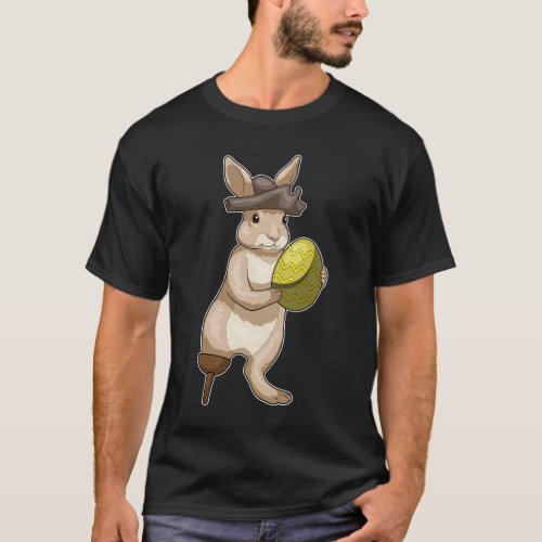 Bunny Easter Easter egg Pirate T_Shirt