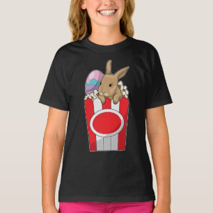 Bunny Easter Easter egg Popcorn T-Shirt