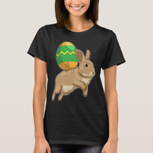 Bunny Easter Riding Easter egg T-Shirt
