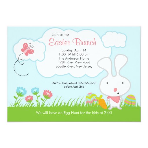 Easter Brunch Invitations 8