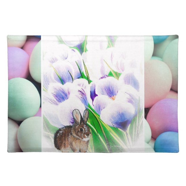 Bunny & Eggs Placemat (Front)