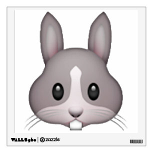Bunny - Emoji Wall Sticker