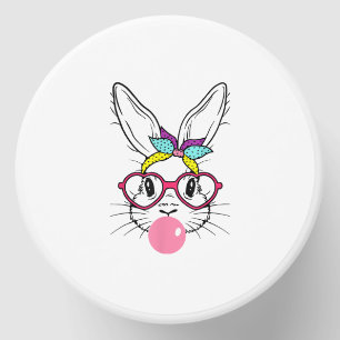 Bunny Face Bubblegum Blowing Glasses Headband Happ Mini Candle Favors