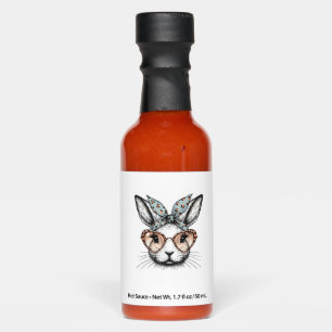 Bunny Face Easter Leopard Glasses Girls Women Cute Hot Sauces