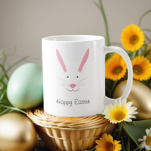 Bunny Face Holiday Easter Coffee Mug