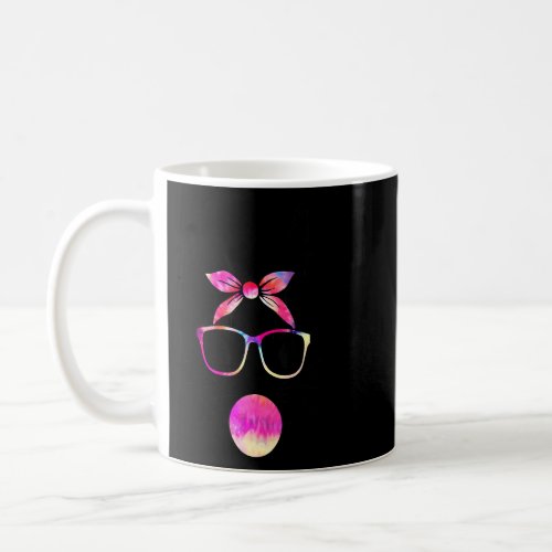 Bunny Face Leopard Glasses Bubble Gum Easter Day G Coffee Mug