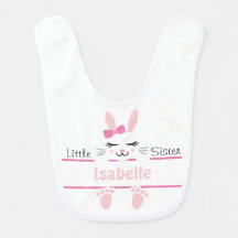 Bunny Face Sibling Set Custom Little Brother