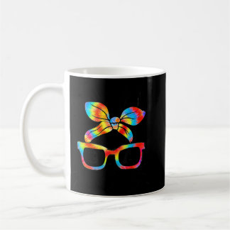 Bunny Face Sunglasses Tie Dye Glasses Headband Eas Coffee Mug